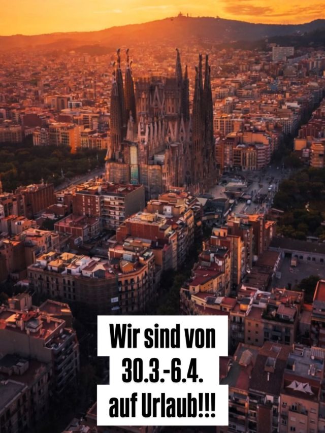 ‼️Wir sind am 7.April ab 11:00 wieder da‼️