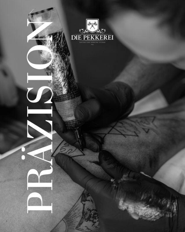 �Saubere Linien und genaue Arbeit machen am Ende d...